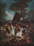 Francisco de Goya The Burial of the Sardine Sweden oil painting reproduction